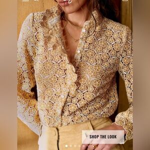 2025 Sezane Chlo Shirt size 36